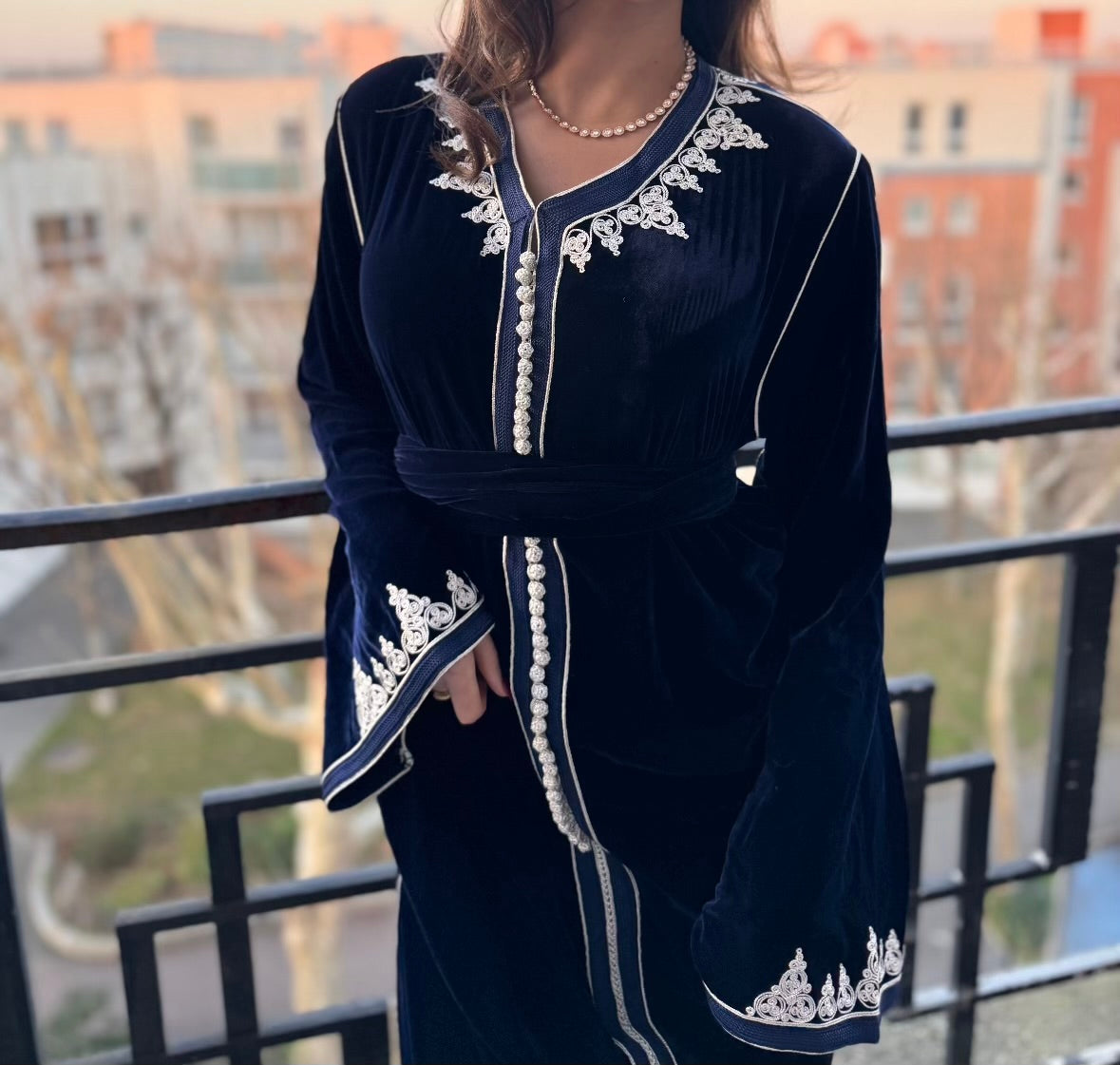 Caftan Aube Marine