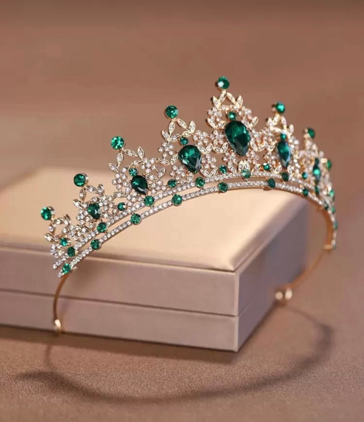Tiare Impériale Émeraude
