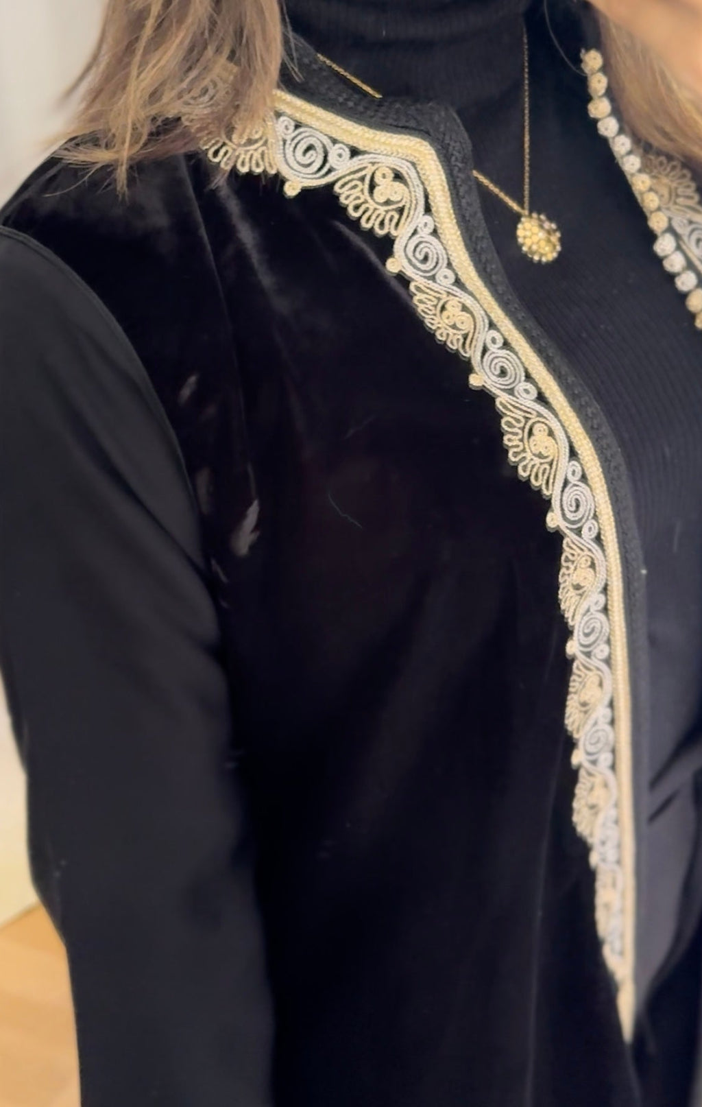 Jabador noir en velours – Éclipse