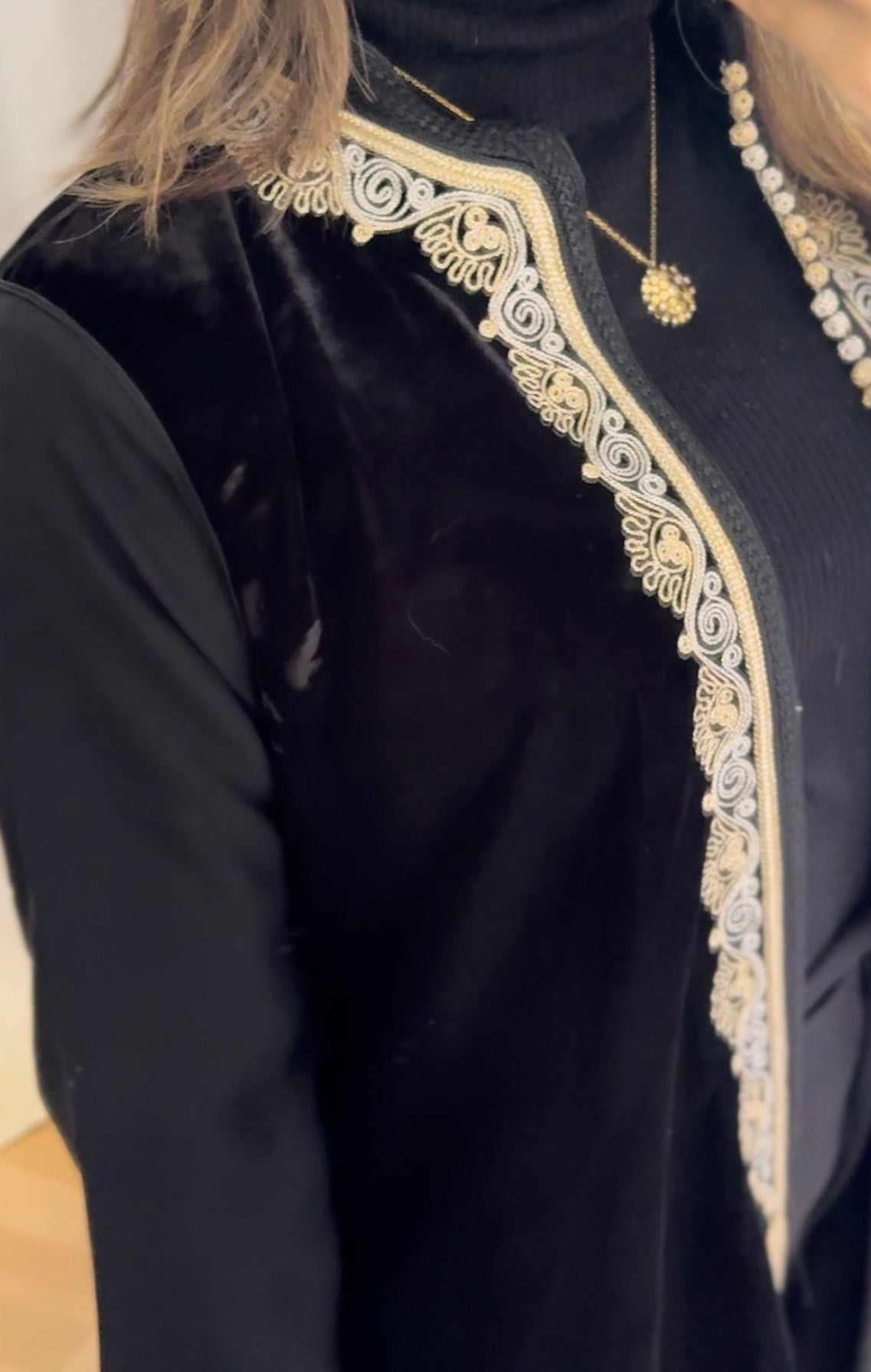 Jabador noir en velours – Éclipse