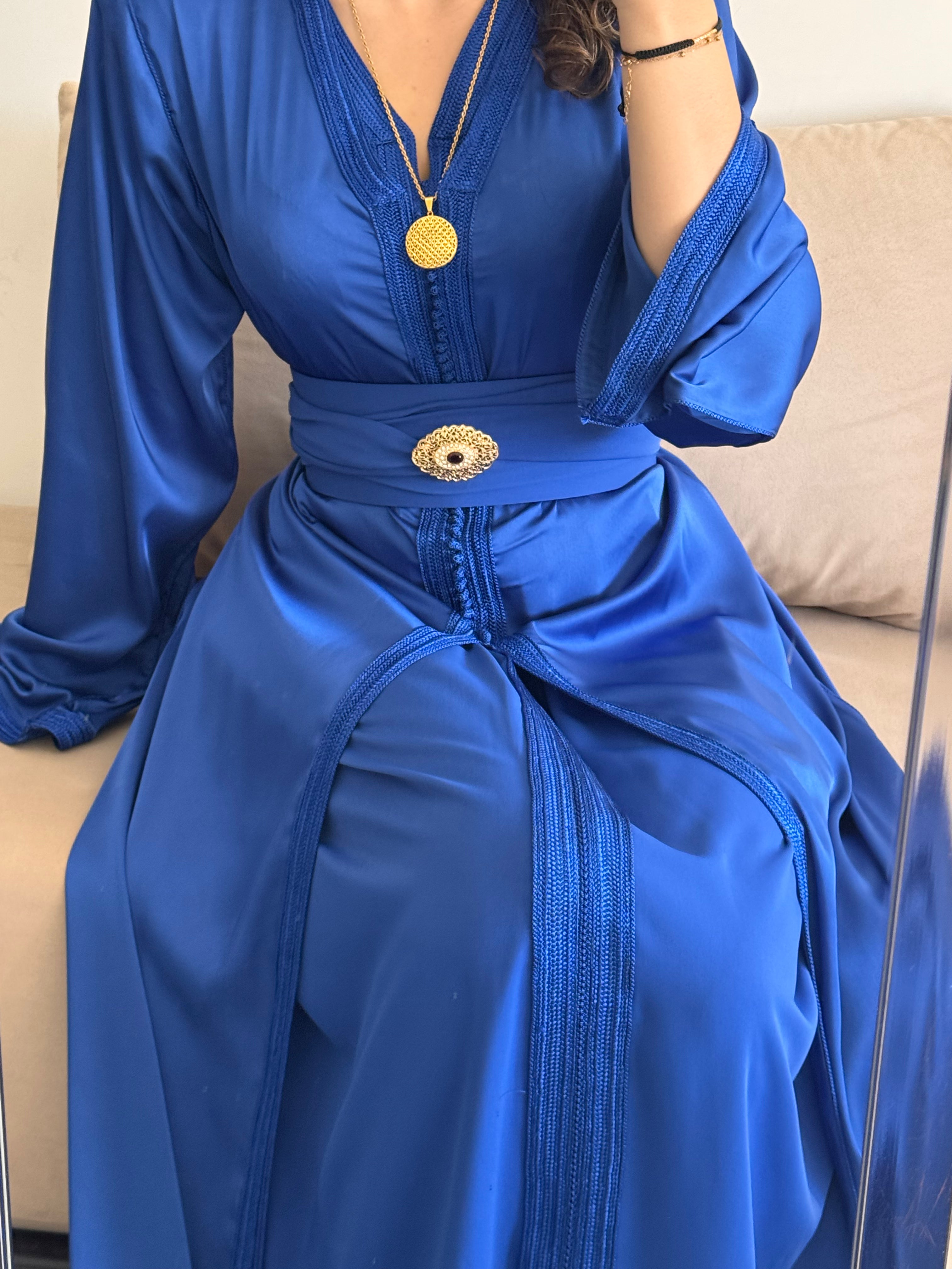 CAFTAN ONDES d'azur