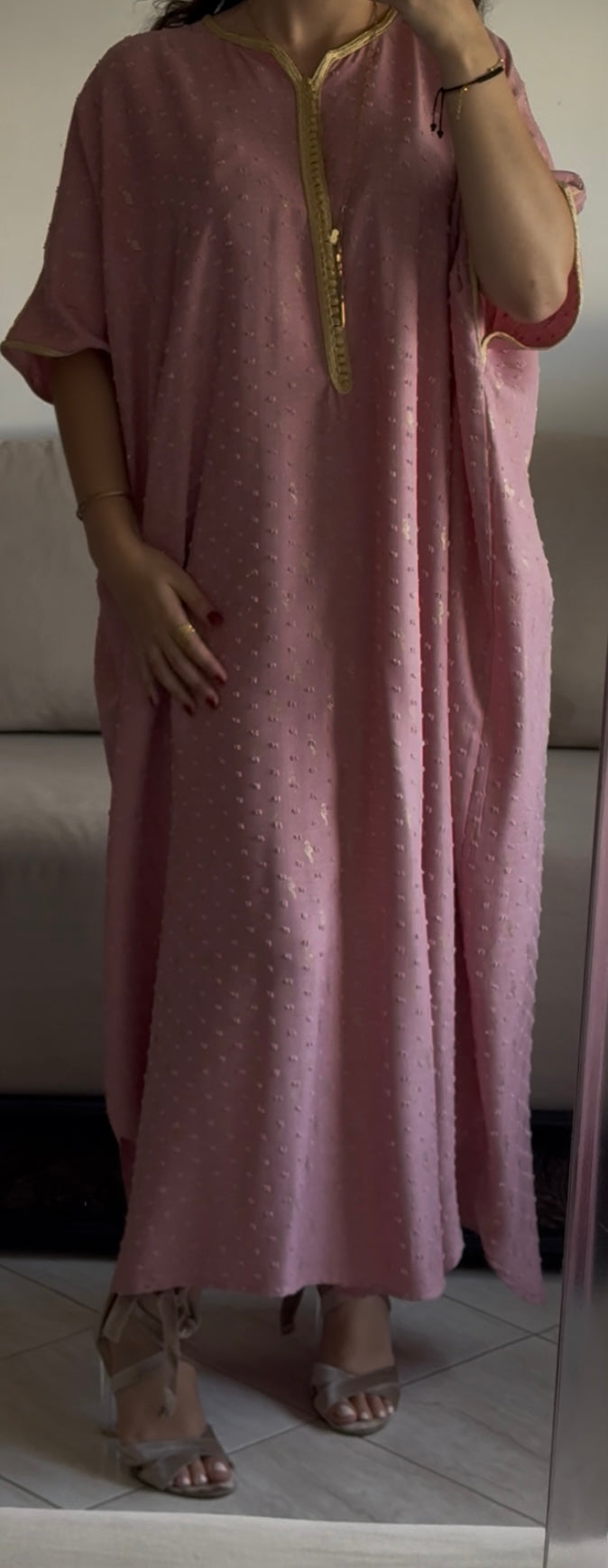 Gandoura Rose des sables